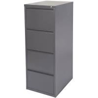 sba 4 drawer filing cabinet - graphite ripple